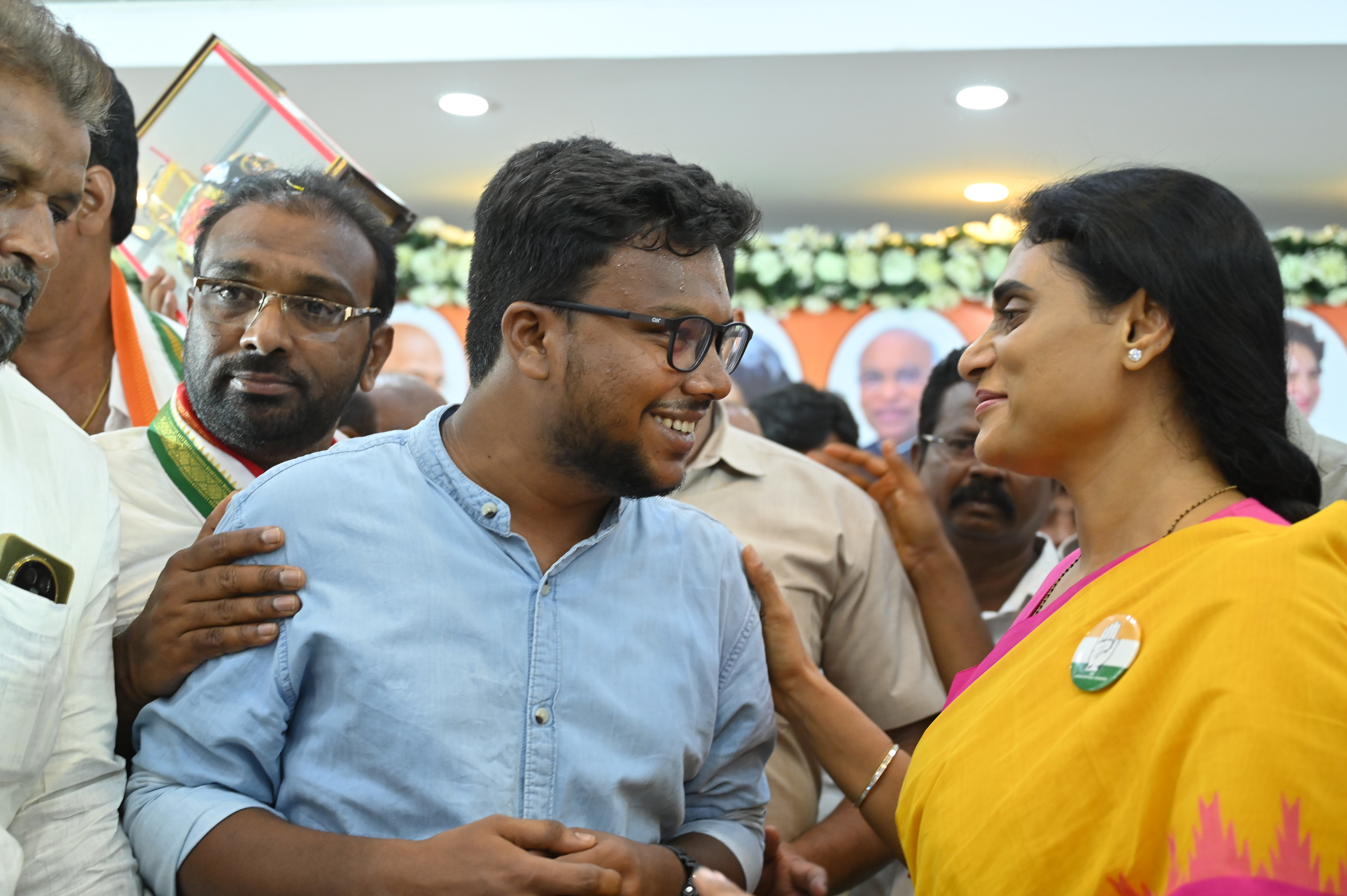 Shabul Hussain at political networking event